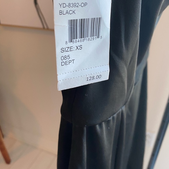 NORDSTROM Halter Cowl Neck Fit & Flare Dress - Picture 7 of 8